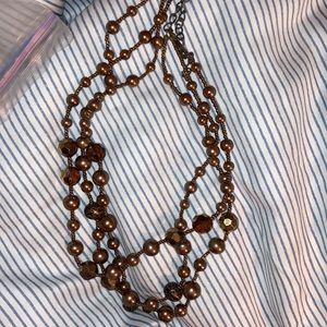 Never worn crystal stone necklace